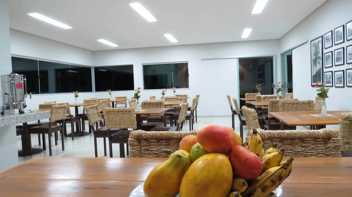 Café da Manhã do Jequitiara Hotel em Itaobim MG
